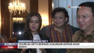 Sejumlah Artis Berikan Dukungan untuk Ahok