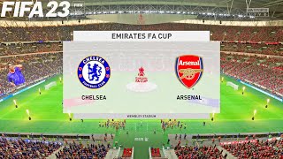 FIFA 23 | Chelsea vs Arsenal - The Emirates FA Cup - PS5 Gameplay