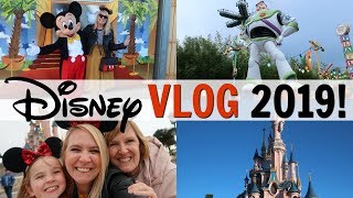 DISNEYLAND PARIS VLOG PART 1 2019!