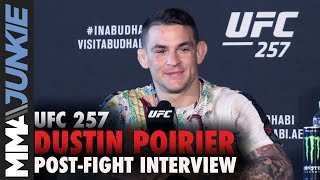 Dustin Poirier not interested in Michael Chandler after TKO of Conor McGregor | UFC 257 post-fight