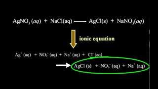 Ionic & Net Ionic Equations, Dissociation & Precipitation (PART I) | Crash Chemistry Academy