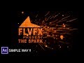 Spark Particles Logo & Text Animation in After Effects - After Effects Tutorial - No Plugins