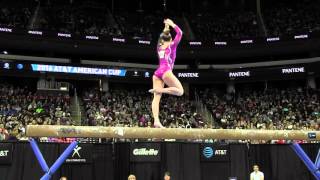 Carlotta Ferlito (ITA) - Balance Beam - 2016 AT\u0026T American Cup