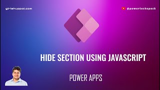 How to show / hide tab sections using JavaScript in Power Apps (model driven apps)?