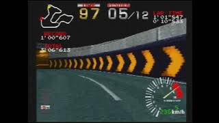 ALZERI Speedruns: Ridge Racer (PSX), High-Level Extra Race using RT BLUE SOLVALOU (3'11\