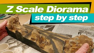 Build A Diorama In Z Scale | Step By Step