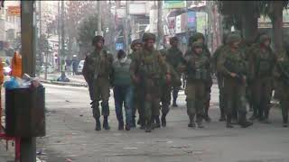 20171208 IOF violently arrests protesting minors in Hebron H1