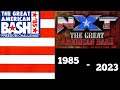 All Of The Great American Bash Main Events Match Card Compilation (1985 - 2023)