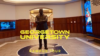 College Outdoor Campus Tour: Georgetown University, Washington, DC
