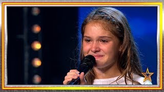 Esta niña tiene problemas de corazón y cantar es su refugio | Audiciones 5 | Got Talent España 2019