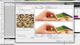 Optimizing an image in Fireworks