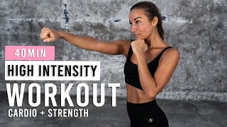 40 MIN SUMMER SHRED HIIT WORKOUT| Full Body Intense Cardio | No Repeat, No Equipment