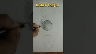 How to shade basic forms l How to draw basic shapes