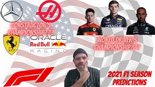 2022 Formula 1 Season Predictions- Constructor's and World Drivers Champions #formula1 #f12022
