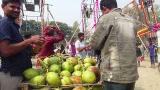 Amazing Hard Working 85 Years Old Man Coconut Cutting In India Food Adventure