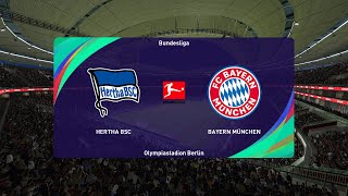 Hertha BSC - Bayern Munich | Bundesliga 2020/2021 | eFootball PES 2021