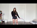 BEGINNER HULA HOOP TUTORIAL | Escalators