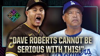 Dave Roberts says Manny Machado TARGETED him with baseball! WHAT?