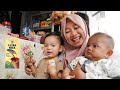 ANTERIN ARUMI JAJAN SUSU BARENG BAYI AZAM 👶 | Mamah azam