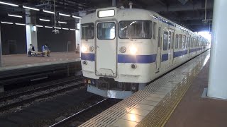 415系Fo122編成+Fo111編成　博多駅発車