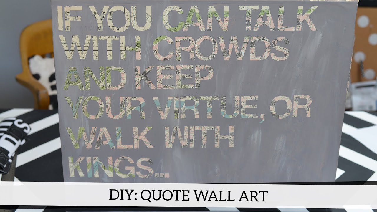 Diy Wall Art Quotes