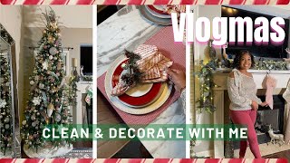 VLOGMAS EP. 1: Holiday Home Reset | Decorate for Christmas + Katt or Kevin? + Announcement + More