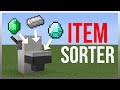 Minecraft 1.12: Redstone Tutorial - Item Sorter (Hidden) Minecraft 1.12: Redstone Tutorial - Item Sorter (Hidden)