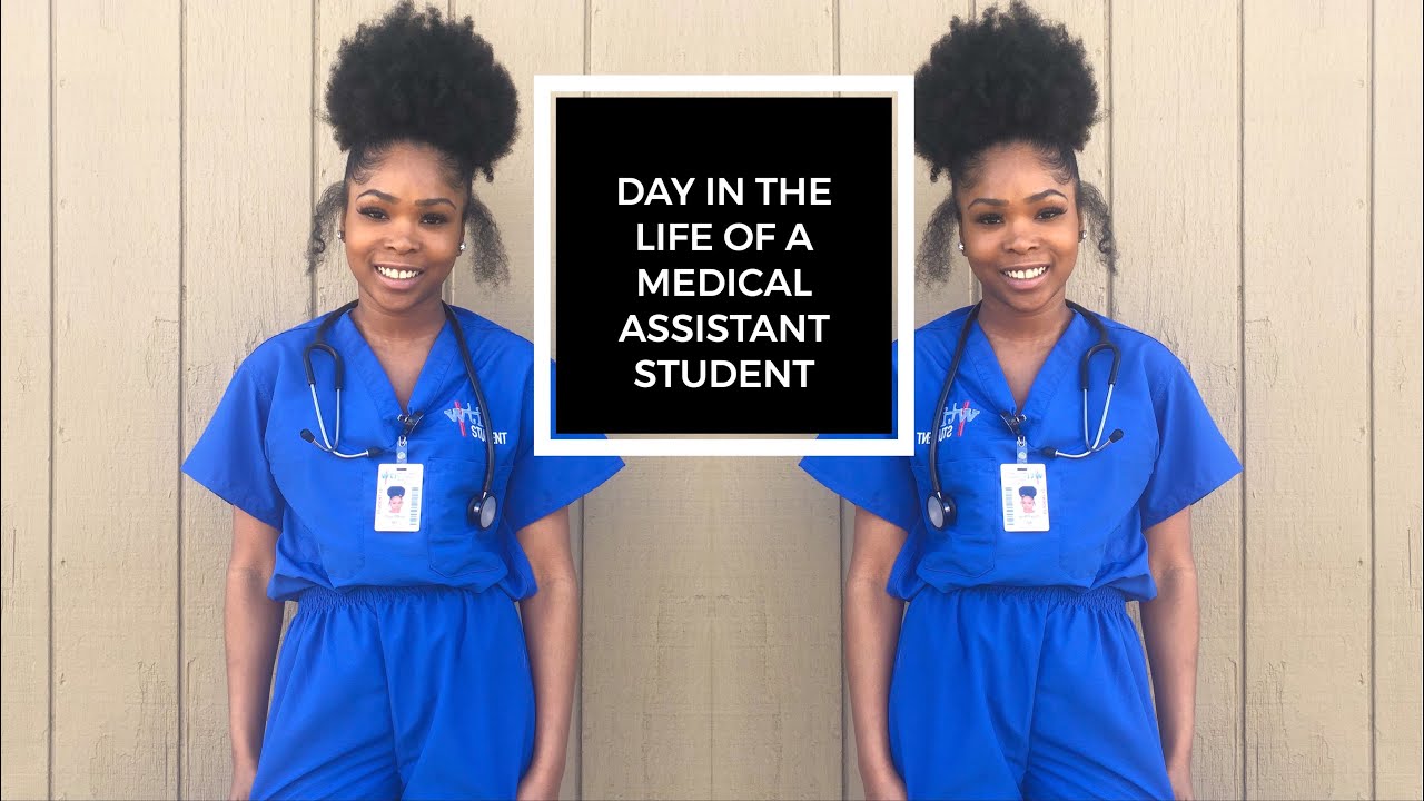 Day In The Life Of A Medical Assistant Student Youtube