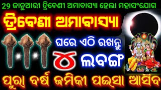 ତ୍ରିବେଣୀ ଅମାବାସ୍ୟା ଦିନ କରି ନିଅନ୍ତୁ ଲବଙ୍ଗର ଏହି ମହା ଉପାୟ/tribeni amavasya 2025/Mouni amavasya 2025