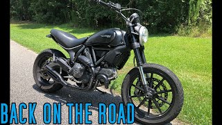 Back on the Road! | Ducati Scrambler Battery Replacement