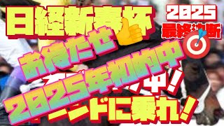 【日経新春杯2025　決め手に磨きをかけてきた！】いくらじゃぱんの勝ち馬を探せ！