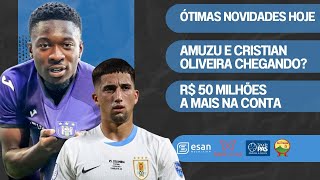 🚨 NOVIDADES SOBRE AMUZU E CRISTIAN OLIVEIRA NO GRÊMIO | E MAIS DINHEIRO NA CONTA #grêmio