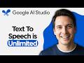 Google AI Studio Text to Speech Is UNLIMITED (2026 Step by Step Guide)