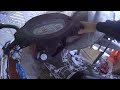 kymco movie 125 xl 04 cold start 20c