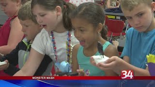 Chenango Valley 'Monster Mash' turns 3rd graders' drawings into 3D sculptures