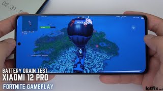 Xiaomi 12 Pro test game Fortnite Mobile | Snapdragon 8 Gen 1