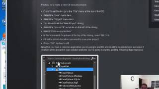 Demo of IRON Python in DotNet CSharp C# application