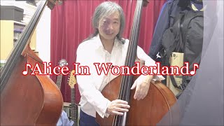 ♪Alice In Wonderland♪　ベースを弾こう♪テーマを弾いてみよう！