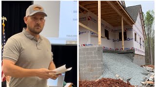 Chatham County NC Commissioners Meeting, unsafe home, immunity, code violations, investigation