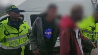 Capturan a sujetos que tras ver a la Policía salieron a correr en el sur de Bogotá