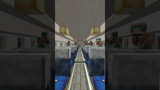 Minecraft Shinkansen fly-through  #minecraft #shinkansen