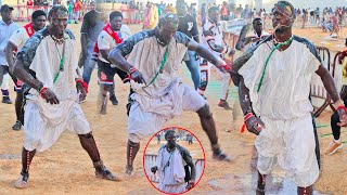 Tousse Boy Sadio bou nékh lors de son combat contre Batista 2 le 4 Mars Arèna