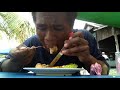 Street Food Eating Show Two Teh Ais With One Roti Bakaq Teloq Goyang