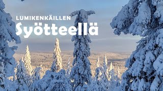 Lumikenkäillen Syötteen hangilla