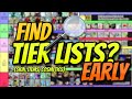 [YBA] HOW TO FIND OFFICAL TRADING TIER LISTS  EARLY!