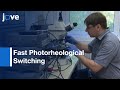 High-Contrast & Fast Photorheological Switching:Twist-Bend Nematic Liquid Crystal l Protocol Preview