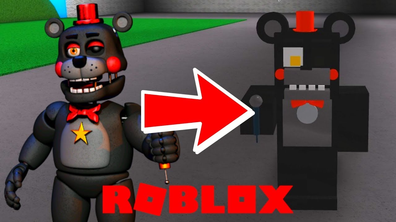 BECOMING FREDDY FAZBEAR'S PIZZERIA SIMULATOR ANIMATRONICS IN ROBLOX ...