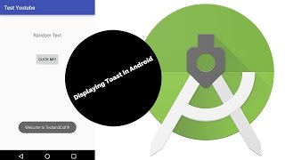 Android Toast Tutorial: - Android Studio - How to display messages using Toasts.