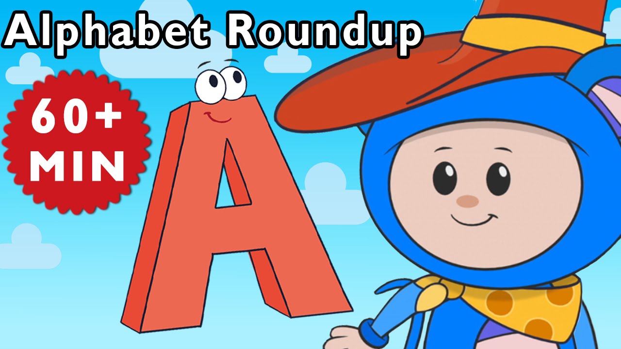 ABC Song | Alphabet Roundup + More | Nursery Rhymes From Mother Goose ...