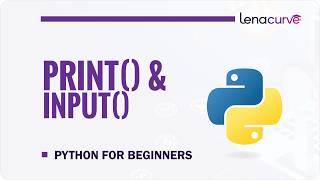 Python Print() and Input() Functions for Beginners | Python Tutorial